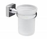 Стакан для зубных щеток стеклянный, Lippe K-6528