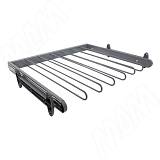 BELLE Вешало для брюк, 600 мм, графит, полн. выдв.