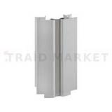 Мультиуголок алюминиевый (высота 100), алюминий матовый