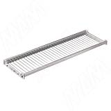 ROUND Посудосушитель для чашек с рифленой рамкой (сушилка для посуды), 900 мм, хром