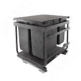 KOMBI 2.0 M60W Система сортировки и хранения, 4 емкости (20л+20л+10л+10л), креп. фасада, полн.выдв., плавн.закр., направл. Nova Pro, крышка-полка