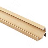 Профиль СМ1, угловой, золото матовое, 16х16мм, L-3000