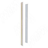 Термоизоляционная планка плоская, серая, комплект 2 шт.