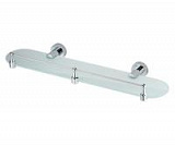 Полка стеклянная с бортиком, K-9444