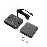 Выключатель беспроводной  диммируемый, сенсорный, черный, 12/24V, 60/120W