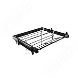 BELLE Корзина для обуви, 800 мм, черный, полн. выдв.