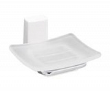 Мыльница стеклянная, К-5029WHITE