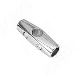 Соединитель перпендикулярный 3-х труб, хром