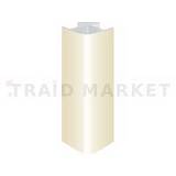 Уголок 90 градусов универсальный (высота 100), ваниль