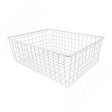 BASE Корзина сетчатая, 190x400x600 мм, белый