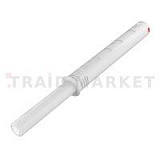 K-PUSH TECH толкатель усиленный 37 мм врезной с магнитом, белый