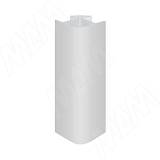 Уголок 90 градусов универсальный (высота 120), алюминий матовый