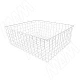 BASE Корзина сетчатая, 190x500x550 мм, белый