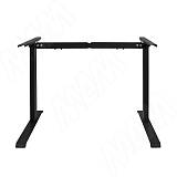 Фюрт металлокаркас-стол телескопический 725х1000/1200/1400х800мм, черный (RAL9005, муар)