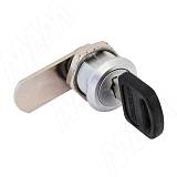 Замок для 1-ой двери, поворотный, хром