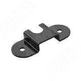 Ответная планка для замка 666, черный