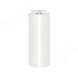 Уголок 135 градусов (высота 100), белый глянец