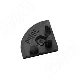 Заглушка торцевая для СМ1/CM2, черная