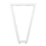 Сальта опора для стола V-образная, 40х40, H820 (+10 мм), белый (RAL 9003, муар)