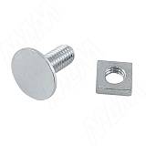 PS65 комплект винтов регулировочных при креплении к потолку + гайки