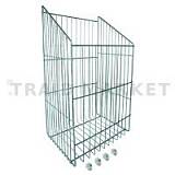 ROUND Корзина для белья, хром