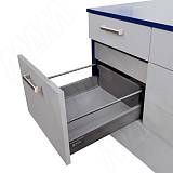 M-TECH стандартный ящик с рейлингом, длина 450 мм, графит