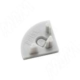 Заглушка торцевая для СМ1/CM2, серебро