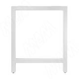 Барселона опора для стола П-образная, 40х40, H715+10 мм, белый