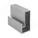 INTEGRO Профиль рамочный широкий, 45х20х20, серебро (анод), L-3000