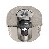 Эксцентрик усиленный в металлическом корпусе 16 мм с бортиком, никель