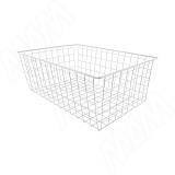 BASE Корзина сетчатая, 190x400x550 мм, белый