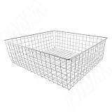 BASE Корзина сетчатая, 190x600x600 мм, металлик серебристый