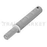 K-PUSH TECH толкатель 20 мм врезной с магнитом, серый