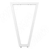 Сальта опора для стола V-образная, 40х40, H870 (+10 мм), белый (RAL 9003, муар)
