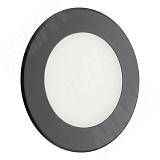 ATOM Точечный светильник круглый, черный, 24V, нейтральный белый 4000К, 3W