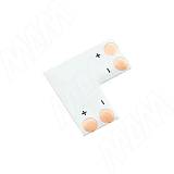 STRIP Коннектор для ленты 8 мм, L-образный, IP20