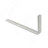 Кронштейн для вешалки хром матовый