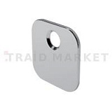 K-PUSH TECH ответная планка квадратная под саморез, никель