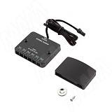 Выключатель беспроводной  диммируемый, на преграду/ на взмах руки, черный, 12/24V, 60/120W