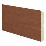 Цоколь пластиковый (высота 100, длина 4000 мм), орех Моцарт