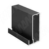 INTEGRO Профиль рамочный широкий, 45х20х8, черный (анод), L-6000